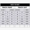 Adidas Striped Men Black Track Suit (White Jacket & Track Pant)