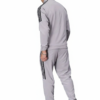 ADIDAS Half Striped Men White TrackSuit (Jacket &Track-Pants)