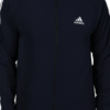Adidas Striped Men Blue Track Suit (Jacket & Track Pant)