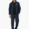 ADIDAS Half Striped Men Black TrackSuit (Jacket &Track-Pants)