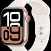 Smart Watch Series 11 – Rose Gold Edition (Purple Fog Sport Band)